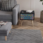 MEMORIES MAP nattduksbord i svart finish