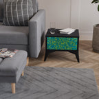 NOSTALGISKA MINNEN Nattduksbord i svart finish