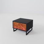 FLOATING THOUGHTS Nightstand in Black Finish