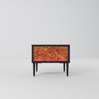 FLOATING THOUGHTS Nightstand in Black Finish