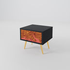 FLOATING THOUGHTS Nightstand in Black Finish