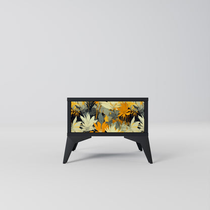 SUNKISSED LILY Nattduksbord i svart finish