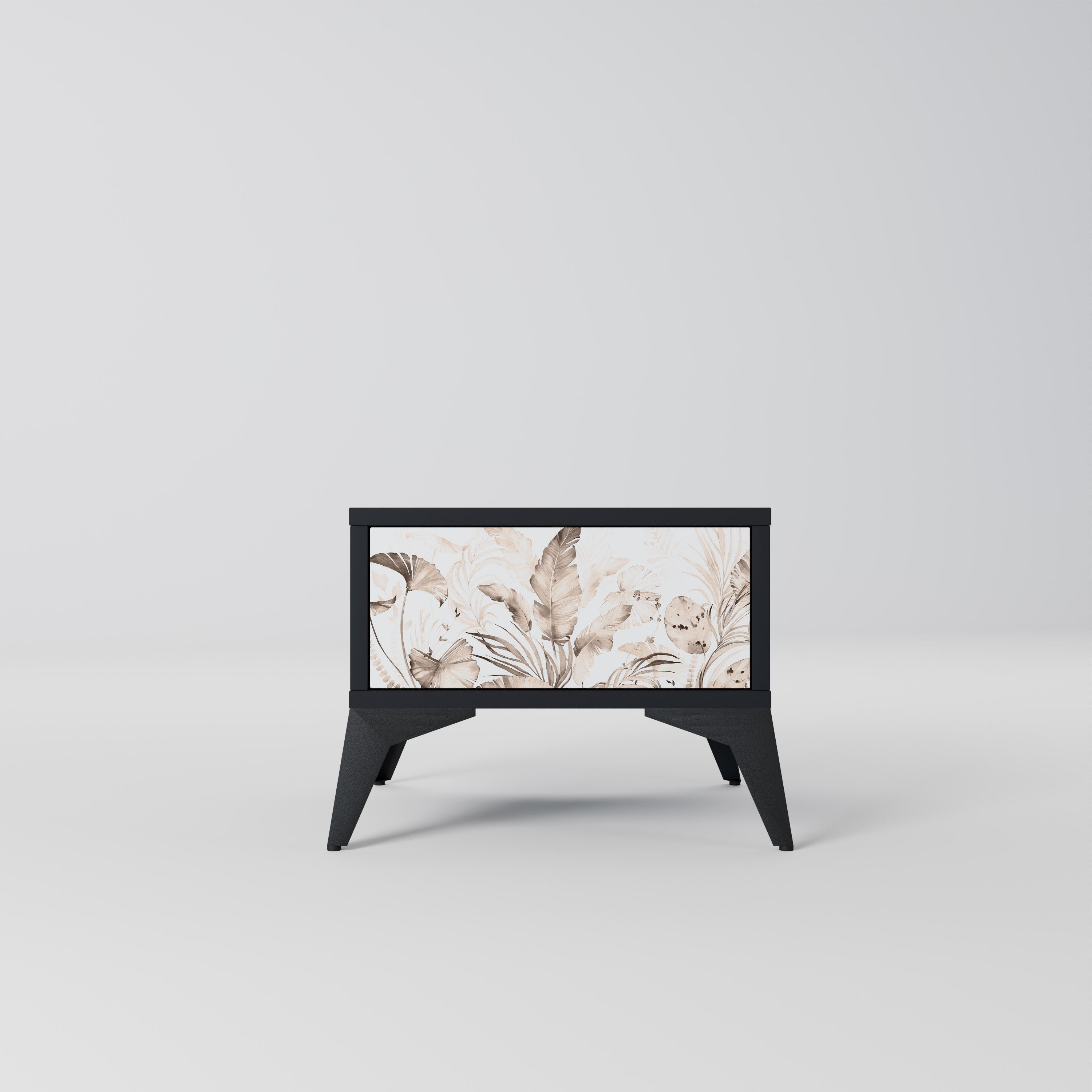 WILD TENDERNESS Nattduksbord i svart finish