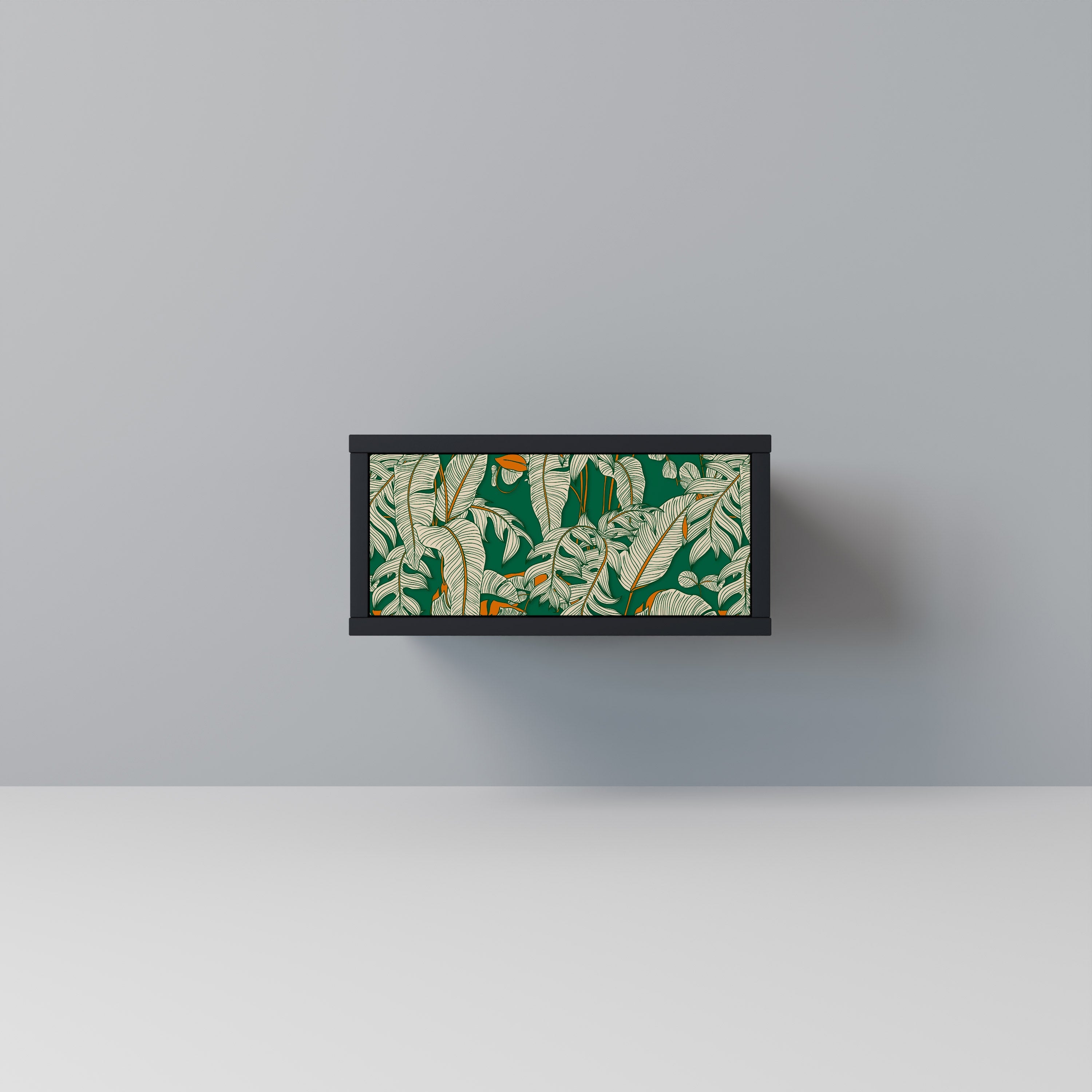 VERDANT PLEASURES Nattduksbord i svart finish
