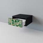 VERDANT PLEASURES Nightstand in Black Finish