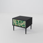 VERDANT PLEASURES Nightstand in Black Finish