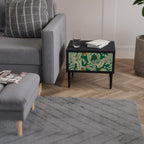 VERDANT PLEASURES Nightstand in Black Finish