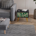 VERDANT PLEASURES Nightstand in Black Finish