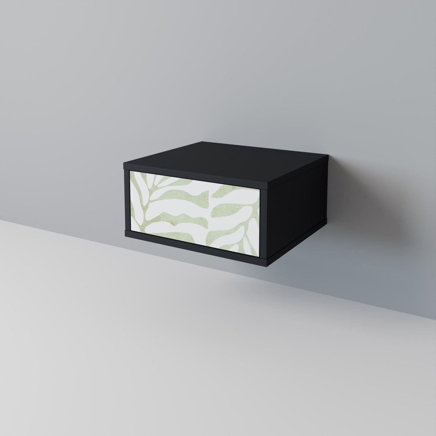 BOTANICAL SPARK nattduksbord i svart finish
