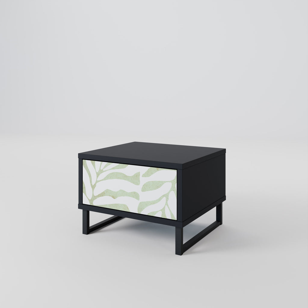 BOTANICAL SPARK nattduksbord i svart finish