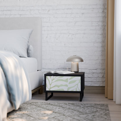 BOTANICAL SPARK nattduksbord i svart finish