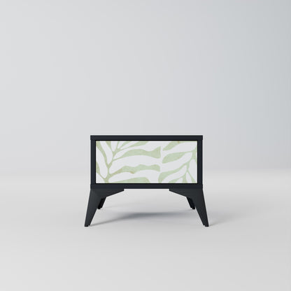 BOTANICAL SPARK nattduksbord i svart finish