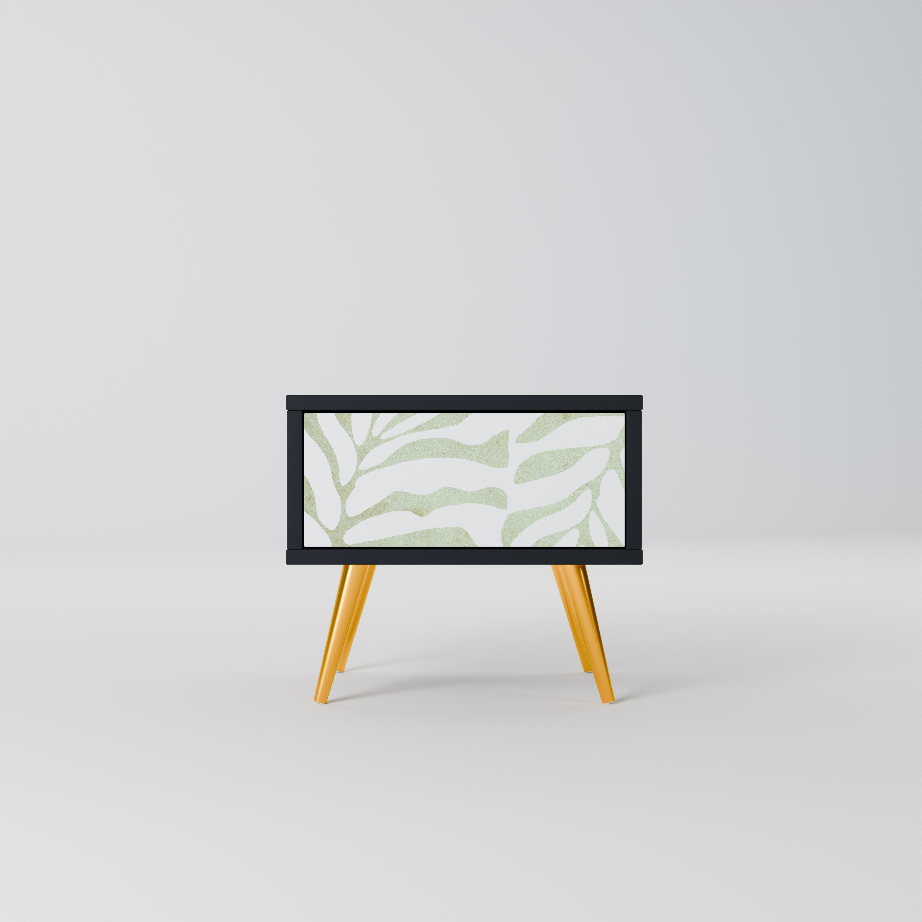 BOTANICAL SPARK nattduksbord i svart finish