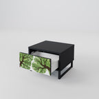 WILDERNESS DASH Nightstand in Black Finish