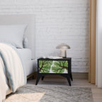 WILDERNESS DASH Nightstand in Black Finish