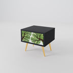 WILDERNESS DASH Nightstand in Black Finish
