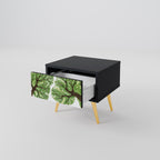 WILDERNESS DASH Nightstand in Black Finish