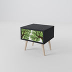 WILDERNESS DASH Nightstand in Black Finish