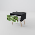 WILDERNESS DASH Nightstand in Black Finish