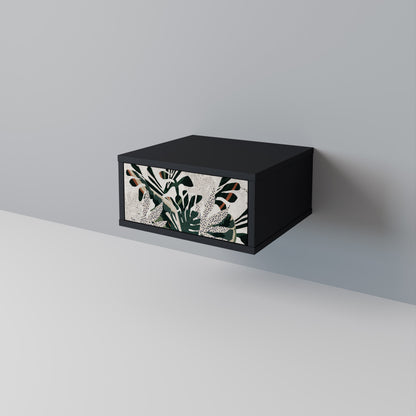 VERDURE FORMATION Nightstand in Black Finish