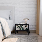 VERDURE FORMATION Nattduksbord i svart finish