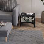 VERDURE FORMATION Nattduksbord i svart finish