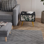 VERDURE FORMATION Nattduksbord i svart finish