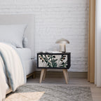 VERDURE FORMATION Nattduksbord i svart finish