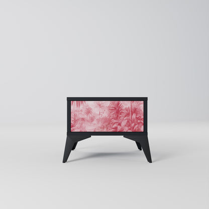 SWEET TROPICS Nightstand in Black Finish