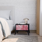 SWEET TROPICS Nattduksbord i svart finish