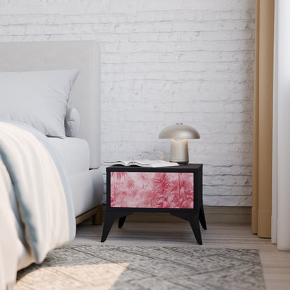 SWEET TROPICS Nightstand in Black Finish