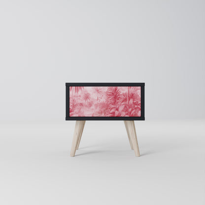 SWEET TROPICS Nightstand in Black Finish