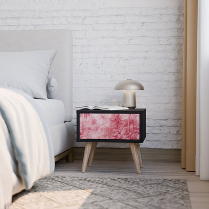 SWEET TROPICS Nightstand in Black Finish