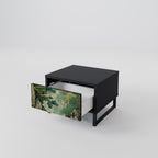 VERDURE ABYSS Nightstand in Black Finish