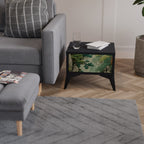 VERDURE ABYSS Nightstand in Black Finish