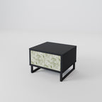 FENNEL BALDACHIN Nightstand in Black Finish