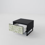 FENNEL BALDACHIN Nightstand in Black Finish