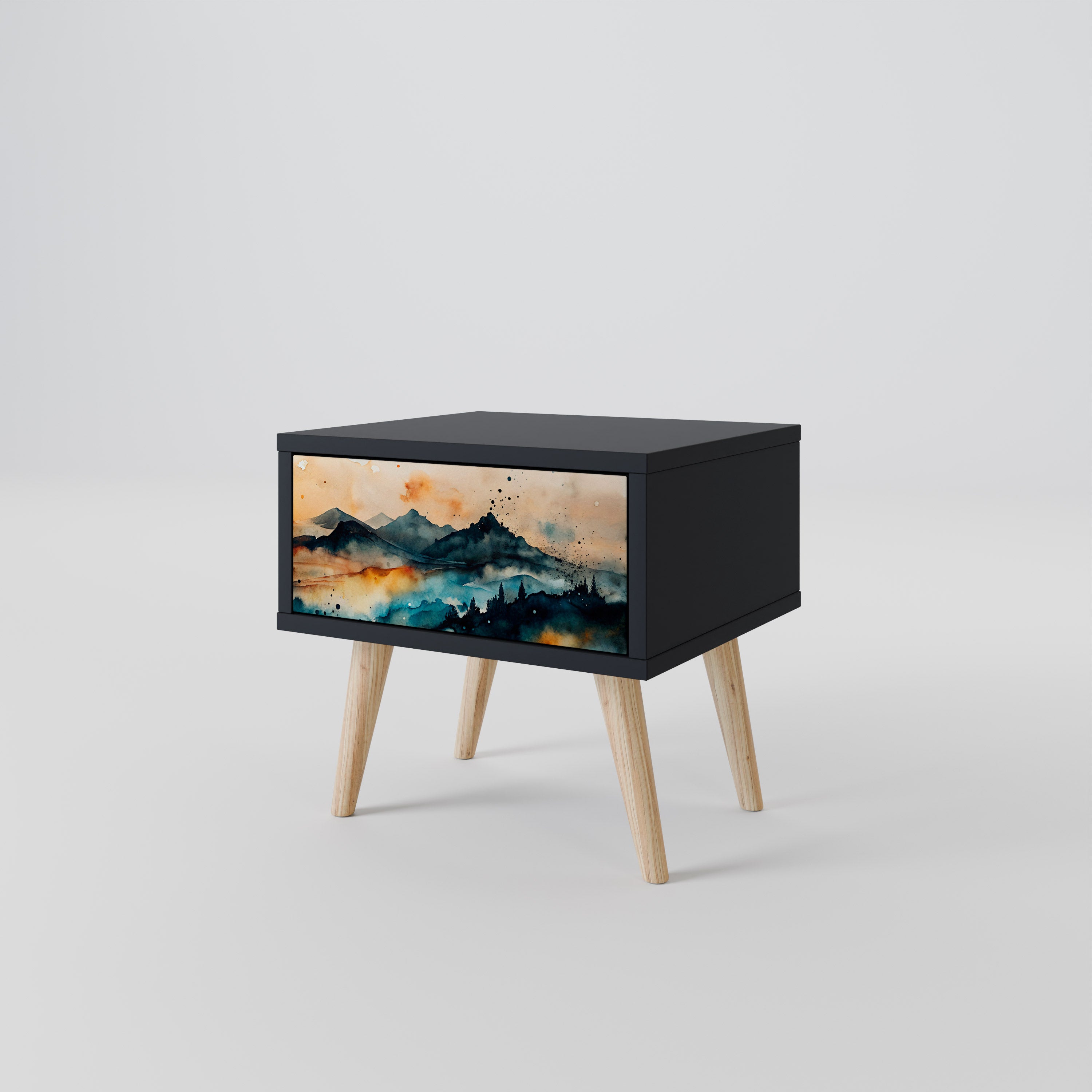 OMINOUS MOUNTAINS Nightstand