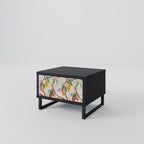 COCOA FRUITS Nightstand in Black Finish