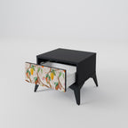 COCOA FRUITS Nightstand in Black Finish