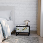 ELEGANT BOTANICS nattduksbord i svart finish