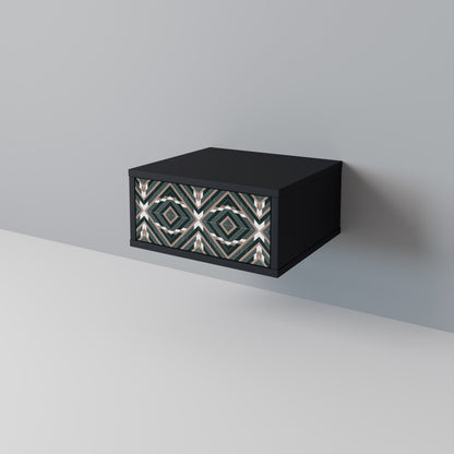 DIMENSION DELIGHTS Nattduksbord i svart finish