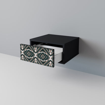 DIMENSION DELIGHTS Nattduksbord i svart finish