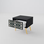 DIMENSION DELIGHTS Nattduksbord i svart finish