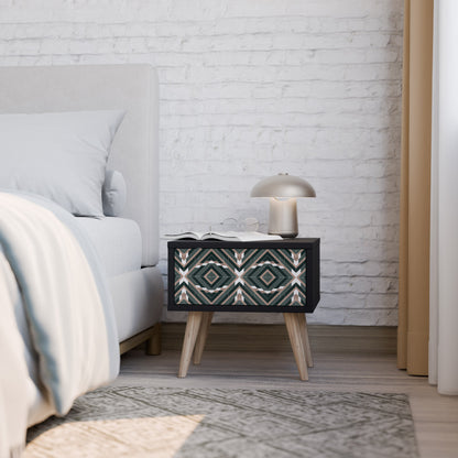 DIMENSION DELIGHTS Nattduksbord i svart finish