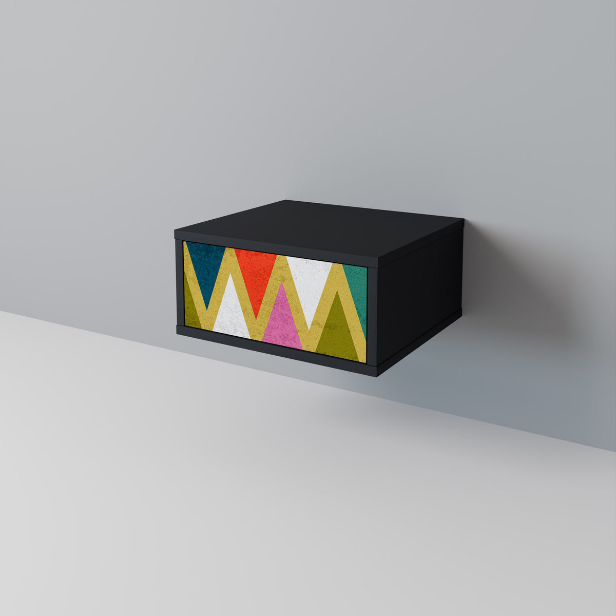 COLORFUL TRIANGLES Sängbord 