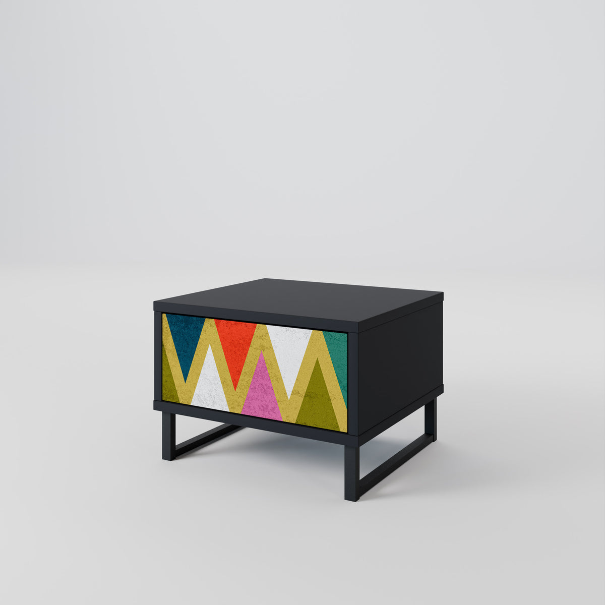 COLORFUL TRIANGLES Sängbord 