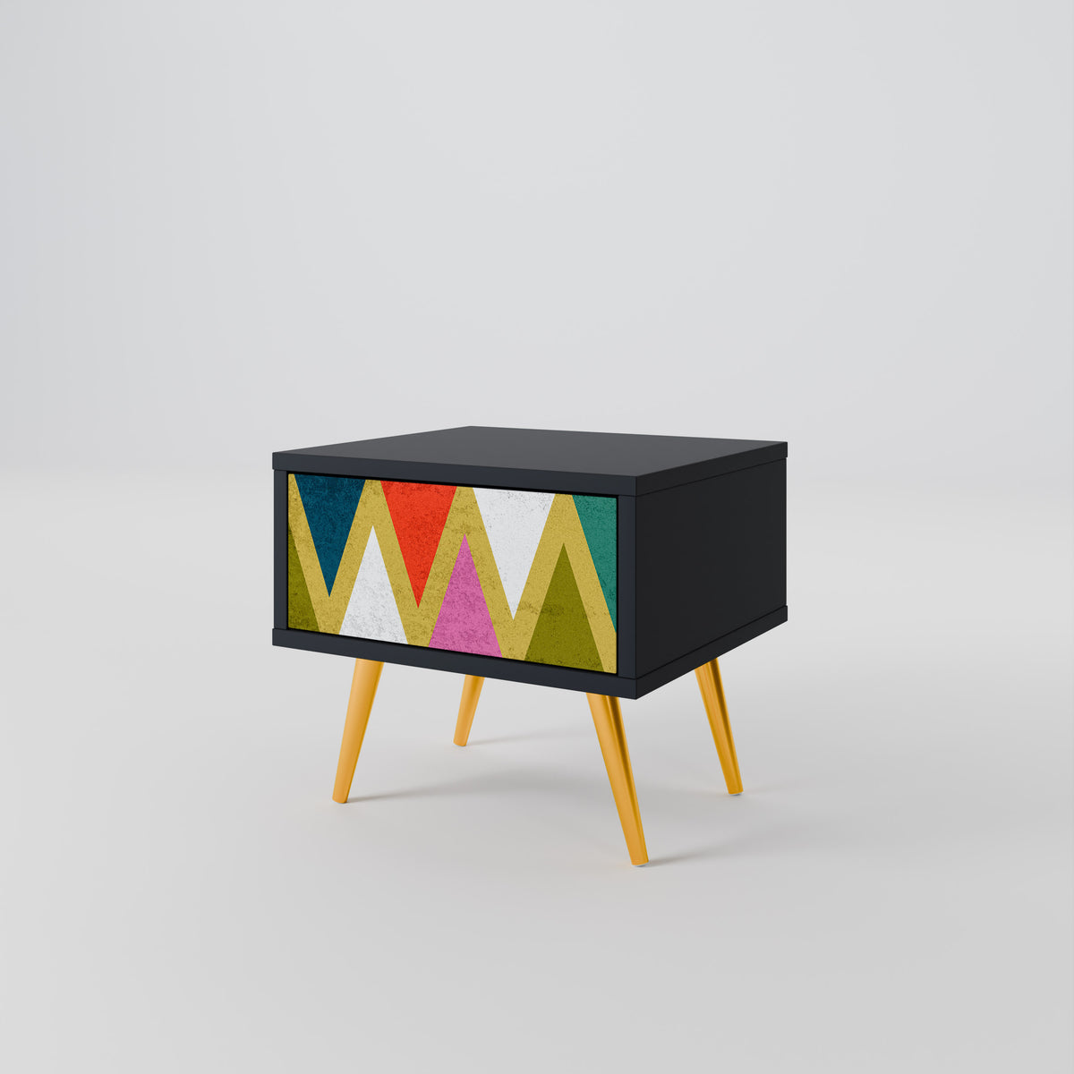 COLORFUL TRIANGLES Sängbord 