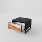 SANDHILLS SPLENDOUR Nightstand in Black Finish