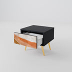 SANDHILLS SPLENDOUR Nightstand in Black Finish